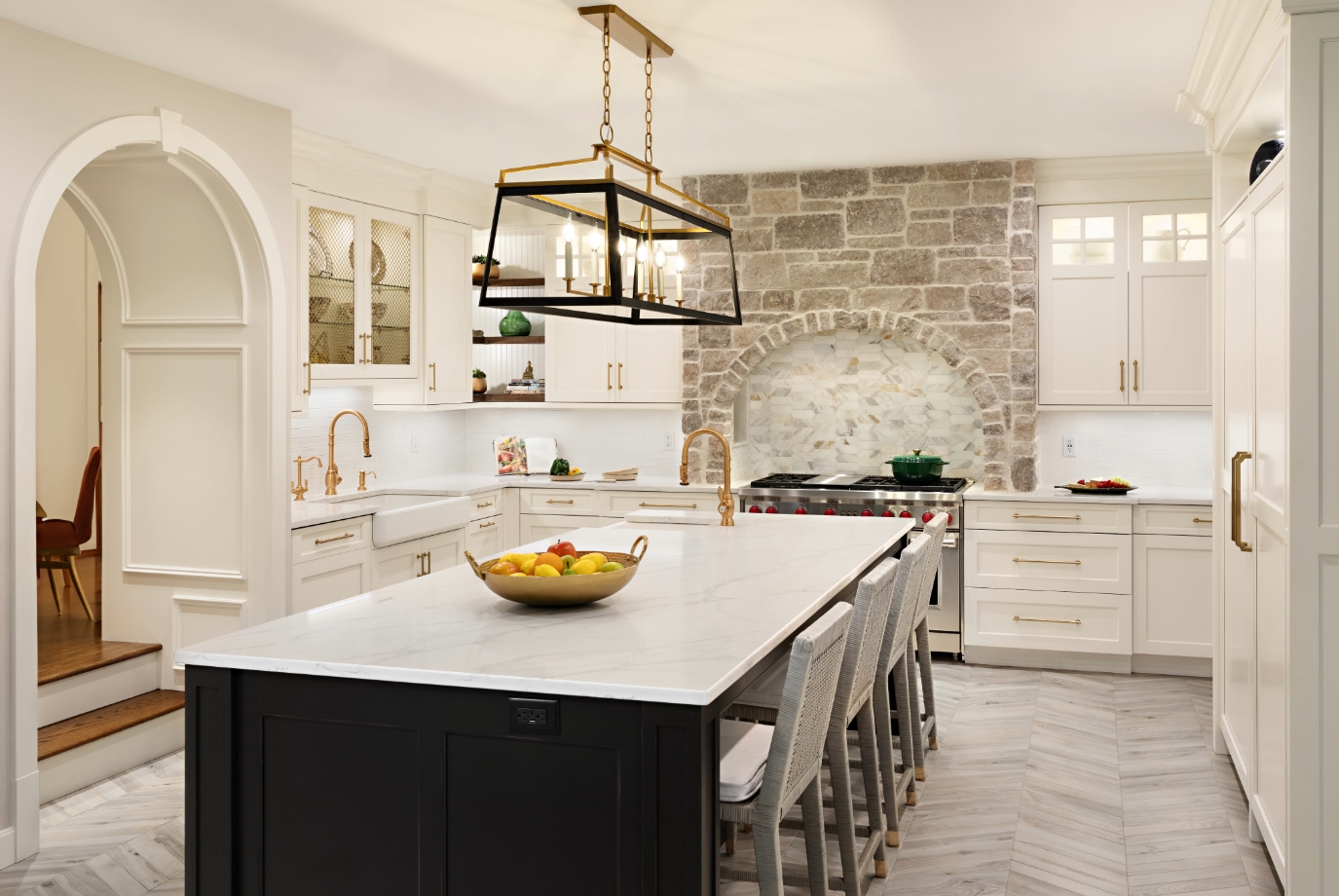 A Modern Take on a Farmhouse Style Kitchen